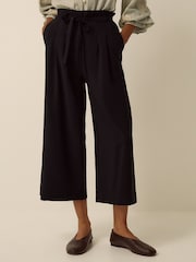 Monsoon Black Carla Culotte Trousers - Image 1 of 4