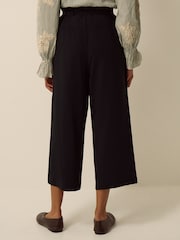 Monsoon Black Carla Culotte Trousers - Image 4 of 4