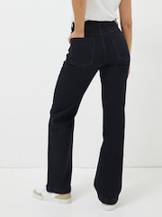 FatFace Blue Elise Wide Leg Jeans - Image 2 of 4