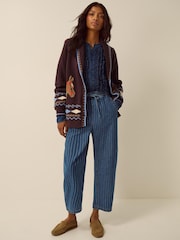 Monsoon Brown Harper Horse Cardigan - Image 3 of 4
