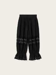AllSaints Black Solene Trousers - Image 6 of 6