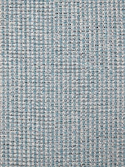Teal Blue Next Mini Circle Geometric Jacquard Eyelet Lined Curtains - Image 4 of 4