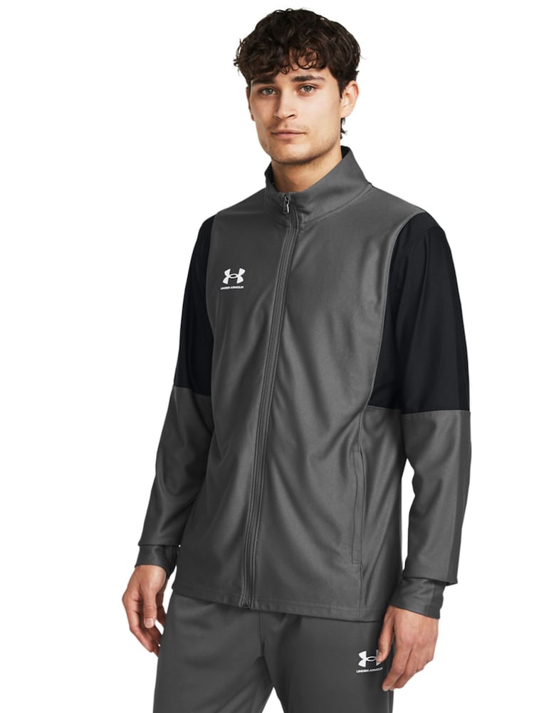 Under Armour Grey Challenger Track Jacket - Image 1 of 3 Under Armour Grey Challenger Track Jacket - Image 1 of 3