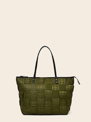 Orla Kiely Chrissy Green 100% Cotton Tote Bag - Image 2 of 4
