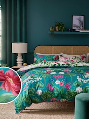 Safari 200 Thread Count 100% Cotton Sateen Duvet Cover and Pillowcase Set - Изображение 1 из 10