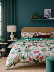 Safari 200 Thread Count 100% Cotton Sateen Duvet Cover and Pillowcase Set - Изображение 4 из 10