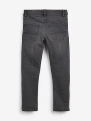 Grey Denim Super Skinny Fit Cotton Rich Stretch Jeans (3-16yrs) - Image 2 of 2