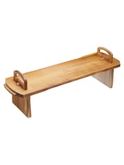 Большое блюдо на платформе с эффектом дерева Artesa Acacia - Image 2 of 2