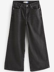 Washed Black Wide Leg Jeans - Image 5 of 6