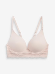 Pink Light Pad Non Wire Lounge Bra - Image 2 of 2