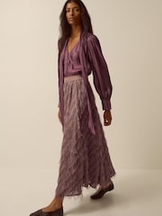 Monsoon Pink Pussybow Blouse - Image 2 of 4