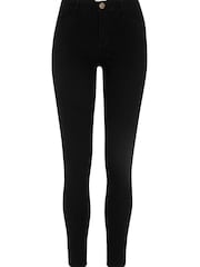 River Island Black Molly Mid Rise Skinny Jean - Image 5 of 5