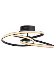 Gallery Home Black Delta Ceiling Flush Fitting Light - Image 7 of 7