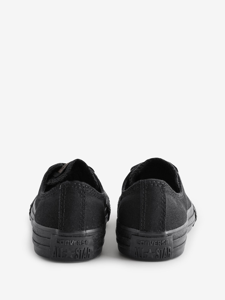 Converse Black Chuck Taylor All Star Ox Junior Trainers - Image 4 of 9