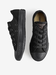 Converse Black Chuck Taylor All Star Ox Junior Trainers - Image 6 of 9