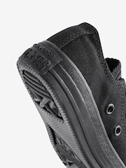 Converse Black Chuck Taylor All Star Ox Junior Trainers - Image 8 of 9