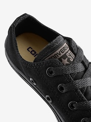 Converse Black Chuck Taylor All Star Ox Junior Trainers - Image 9 of 9