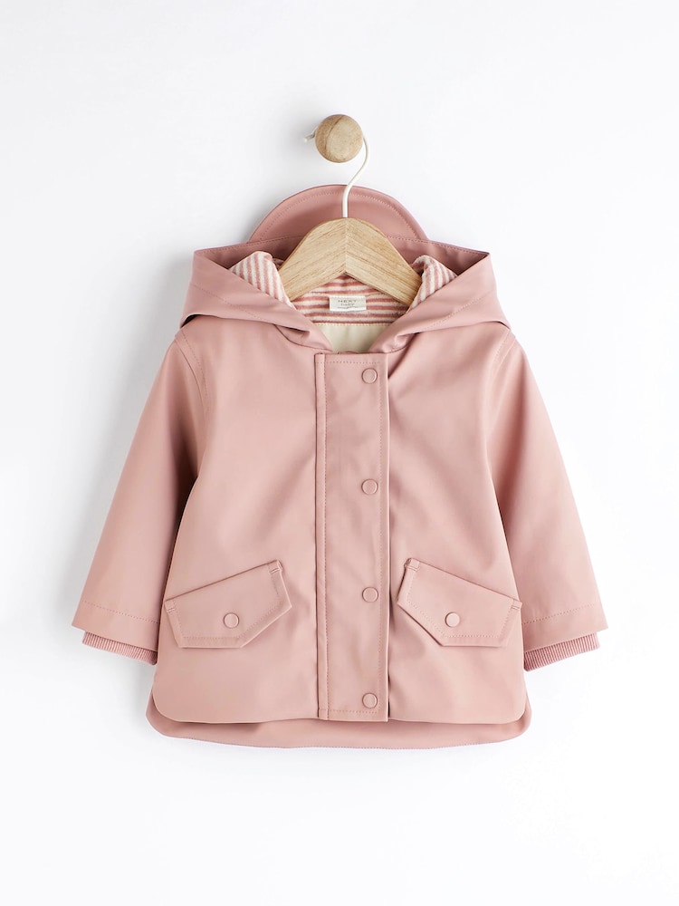 Pink Rubberised Baby Jacket (0mths-2yrs) - Image 1 of 7