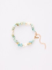 Turquoise Blue Stone Anklet - Image 3 of 4