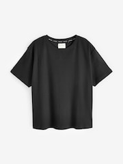 Black Waffle Short Set Pyjamas - Image 12 of 14