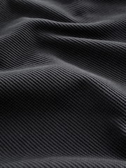 Black Waffle Short Set Pyjamas - Image 14 of 14