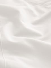 White Long Sleeve 100% Cotton Poplin Shirt Dress - Image 6 of 6