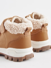 Tan Brown Water Resistant Thermal Thinsulate™ Lined Walking Boots - Image 3 of 5