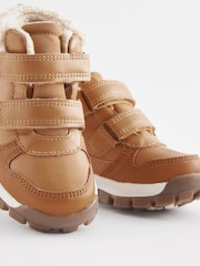 Tan Brown Water Resistant Thermal Thinsulate™ Lined Walking Boots - Image 5 of 5