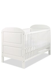 East Coast White Angelina Cot Bed - Image 2 of 4