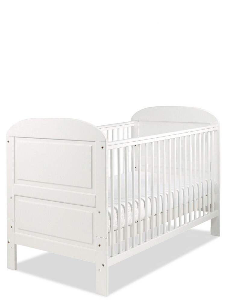 East Coast White Angelina Cot Bed - Image 2 of 4