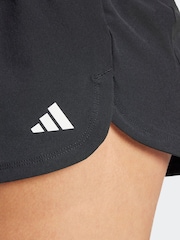 adidas Black Maternity Pacer Woven Stretch Training Shorts - Image 6 of 9