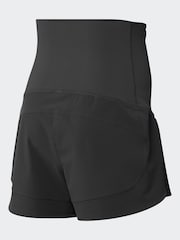 adidas Black Maternity Pacer Woven Stretch Training Shorts - Image 9 of 9