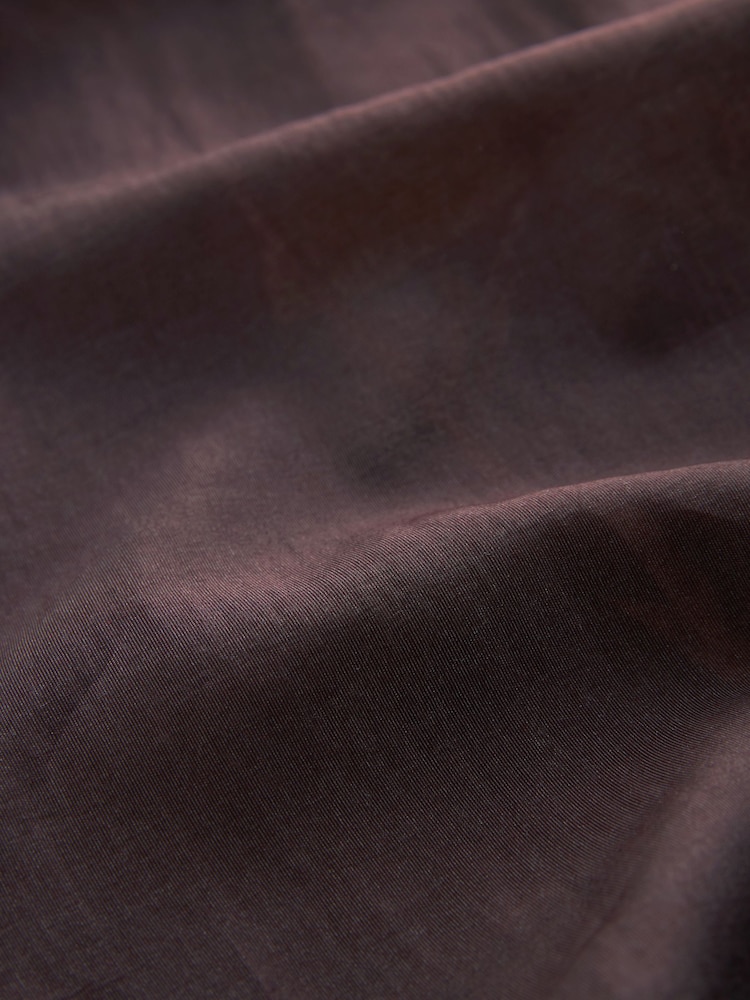 Brown Rose Sheer Long Sleeve Oversized Shirt - Image 6 of 6