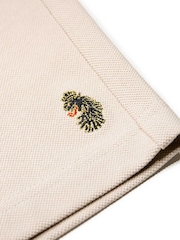 Luke 1977 Cream New Mead Polo Shirt and Shorts Set - Image 7 of 7