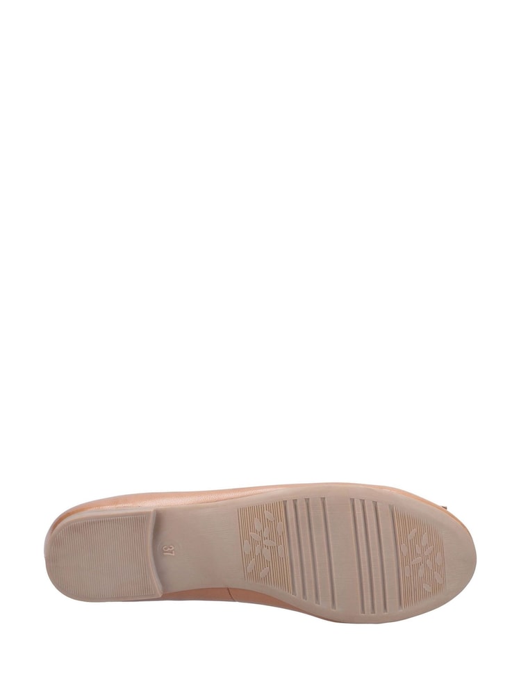 Hush Puppies Tan Naomi Leather Mary Jane Ballet Pump Shoes - Image 5 of 5 Hush Puppies Tan Naomi Leather Mary Jane Ballet Pump Shoes - Image 5 of 5