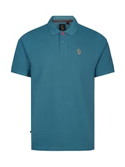Luke 1977 Teal New Mead Polo Shirt - Image 3 of 5