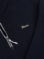 Penfield Blue Mens Quarter Zip funnel Neck Fleece Sweatshirt - Image 10 of 10