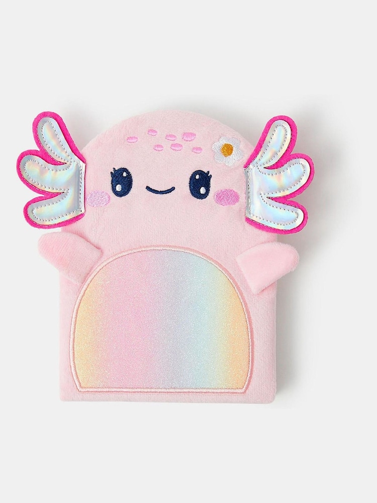 Angels By Accessorize Pink Axolotl Notebook - Image 1 of 2 Angels By Accessorize Pink Axolotl Notebook - Image 1 of 2