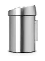 Brabantia Matt Steel Fingerprint Proof 3L Touch Bin - Image 3 of 3