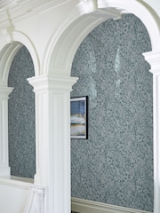 Blues Eden Tonal 10M Wallpaper - Image 2 of 5