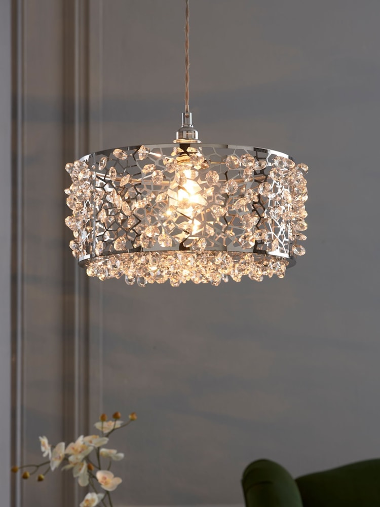 Chrome Ritz Easy Fit Shade - Image 1 of 7