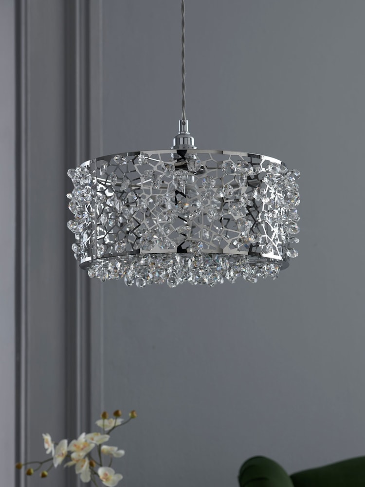 Chrome Ritz Easy Fit Shade - Image 2 of 7