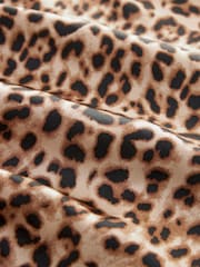 Brown Leopard Print Satin Cami Top - Image 6 of 6