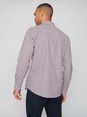Threadbare Red 100% Cotton Long Sleeve Check Shirt - Image 2 of 4