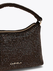 Carvela Brown Lazio Embellished Clutch Bag - Image 4 of 4
