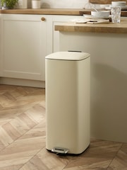 Cubo de basura de 30 l con pedal y cierre amortiguado - Imagen 1 de 5