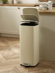 Cubo de basura de 30 l con pedal y cierre amortiguado - Imagen 2 de 5