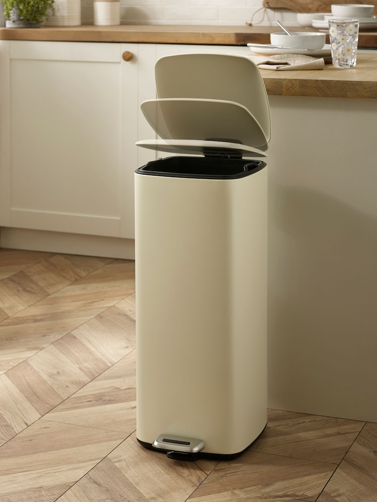 Cubo de basura de 30 l con pedal y cierre amortiguado - Imagen 2 de 5 Cubo de basura de 30 l con pedal y cierre amortiguado - Imagen 2 de 5