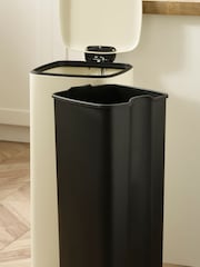 Cubo de basura de 30 l con pedal y cierre amortiguado - Imagen 4 de 5