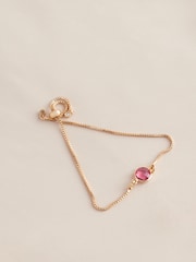 Gold Tone Birthstone Pully Bracelet - Image 10 of 12
